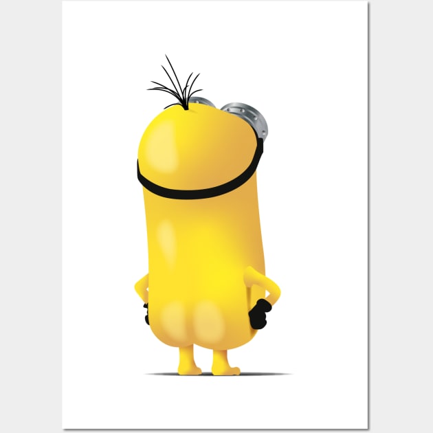 Minions - Kevin Standing Wall Art by deancoledesign